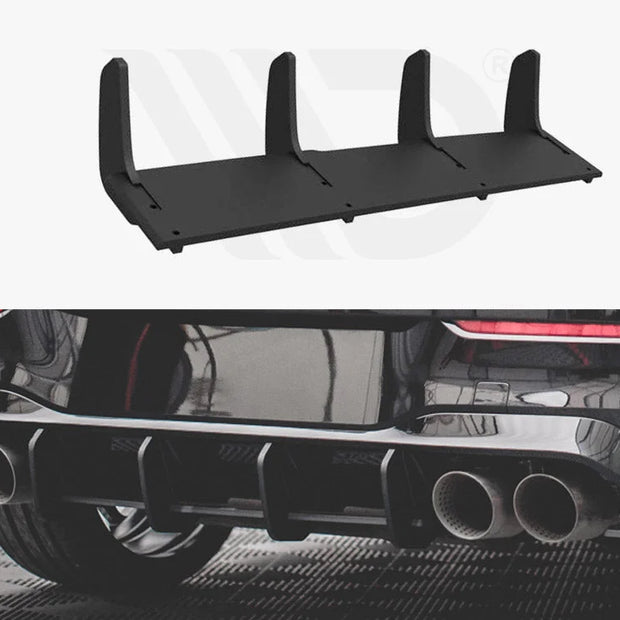 Maxton Design Street PRO Rear Diffuser Volkswagen Golf R MK8 20-