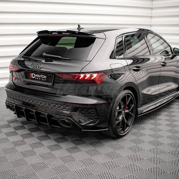Maxton Design Street PRO Rear Side Splitters Audi RS3 Sportback 8Y 2020-