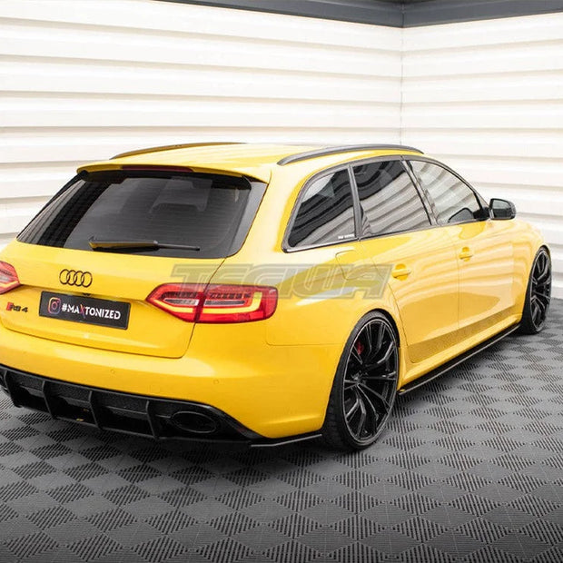Maxton Design Street Pro Rear Side Splitters Audi RS4 B8