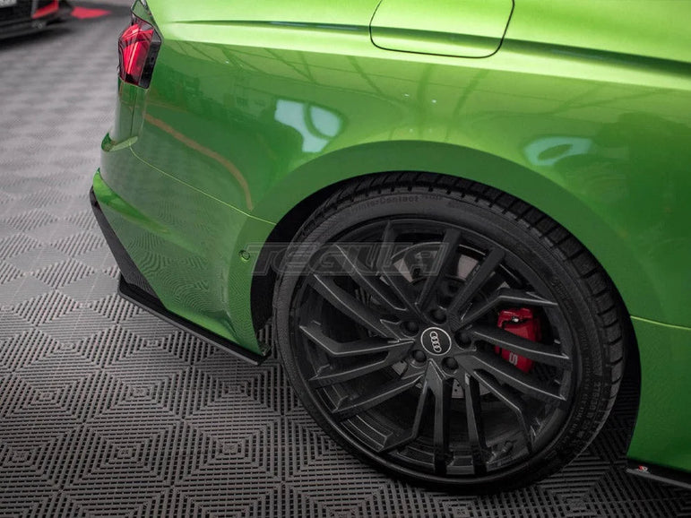 Maxton Design Street PRO Rear Side Splitters Audi RS5 F5 Facelift
