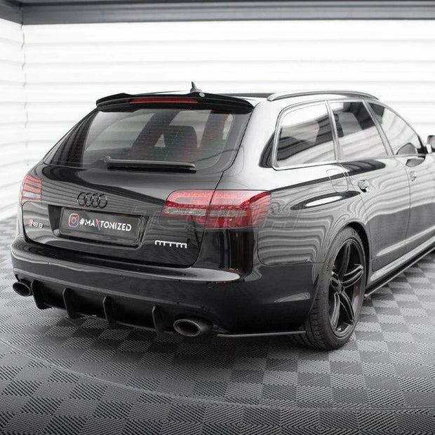 Maxton Design Street Pro Rear Side Splitters Audi RS6 Avant C6
