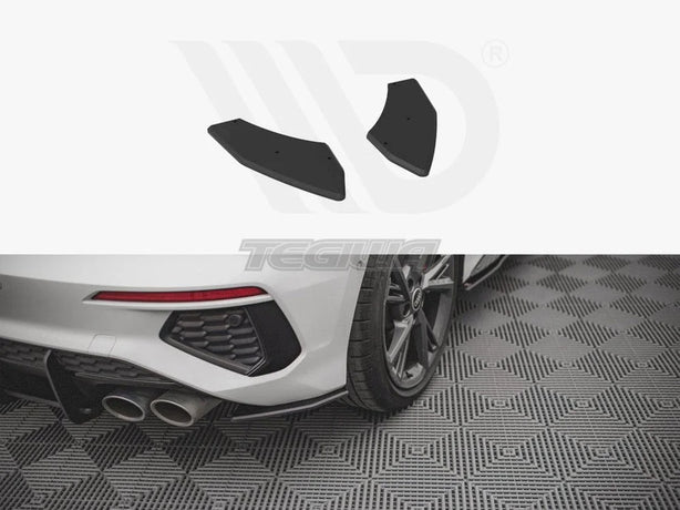 Maxton Design Street PRO Rear Side Splitters Audi S3 8Y 2020-