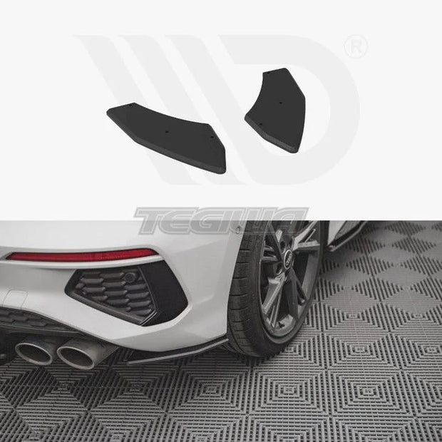 Maxton Design Street PRO Rear Side Splitters Audi S3 8Y 2020-