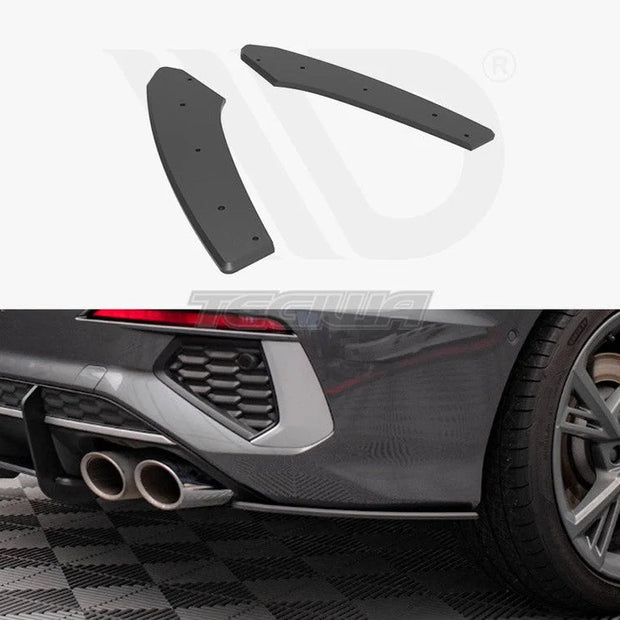 Maxton Design Street PRO Rear Side Splitters Audi S3 Sedan 8Y 2020-