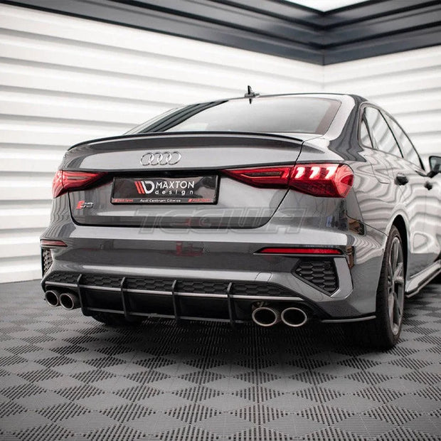 Maxton Design Street PRO Rear Side Splitters Audi S3 Sedan 8Y 2020-