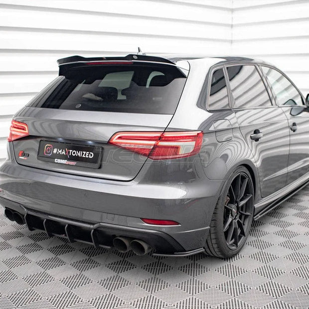 Maxton Design Street PRO Rear Side Splitters Audi S3 Sportback 8V Facelift