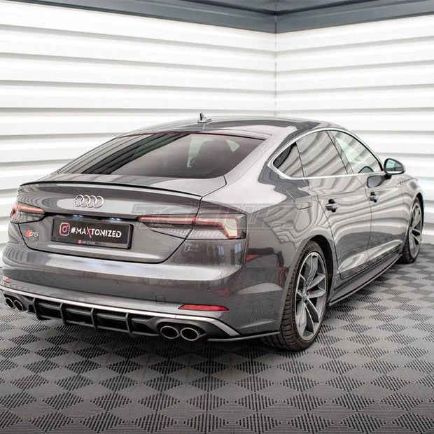 Maxton Design Street PRO Rear Side Splitters Audi S5 Sportback F5