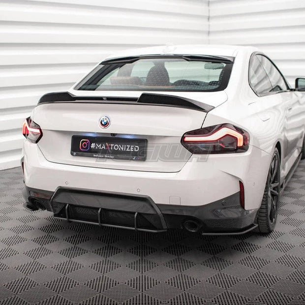 Maxton Design Street Pro Rear Side Splitters BMW 2-Series Coupe M-Pack G42