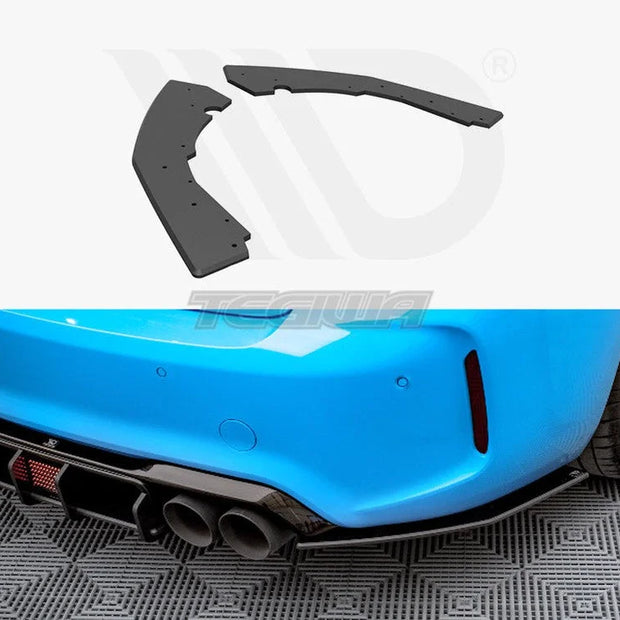 Maxton Design Street PRO Rear Side Splitters BMW M2 F87 16-20
