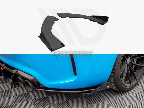 Maxton Design Street PRO Rear Side Splitters +flaps BMW M2 F87 16-20
