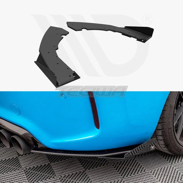 Maxton Design Street PRO Rear Side Splitters +flaps BMW M2 F87 16-20