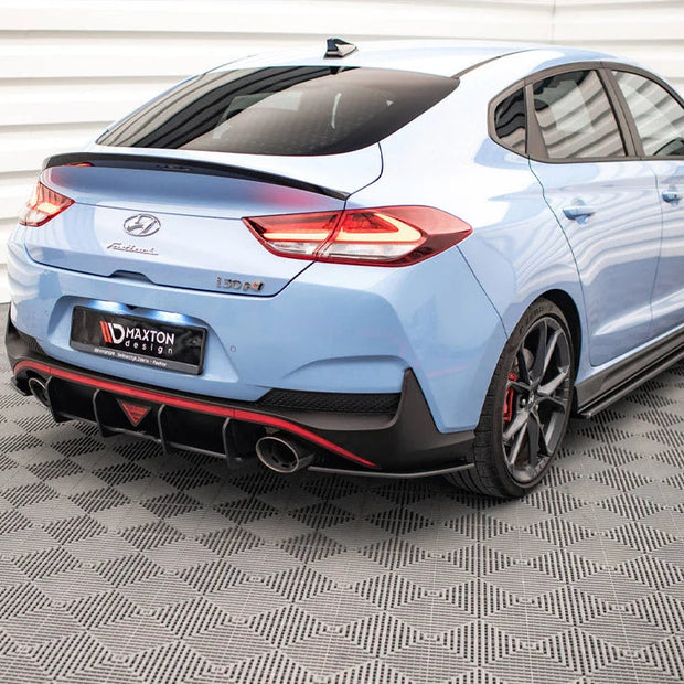 Maxton Design Street Pro Rear Side Splitters Hyundai I30 N Fastback Mk3 Facelift