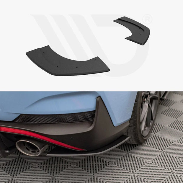 Maxton Design Street Pro Rear Side Splitters Hyundai I30 N Fastback Mk3 Facelift