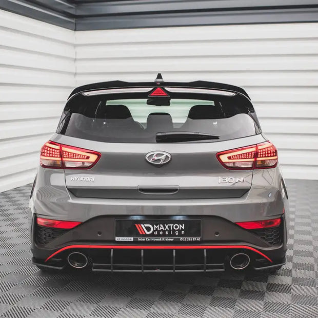 Maxton Design Street PRO Rear Side Splitters Hyundai I30 N Hatchback MK3 Facelift 2020-