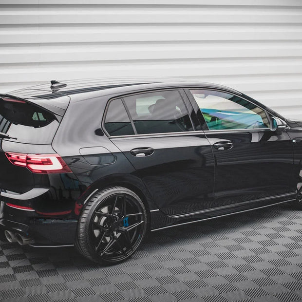 Maxton Design Street PRO Rear Side Splitters Volkswagen Golf R MK8 20-