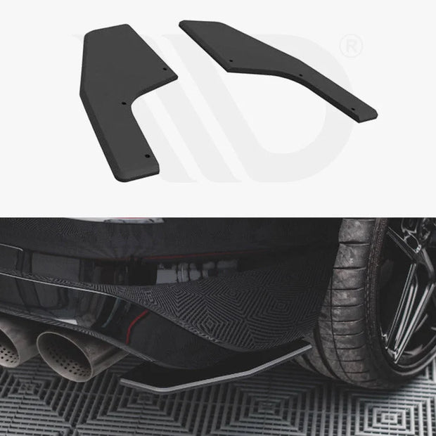 Maxton Design Street PRO Rear Side Splitters Volkswagen Golf R MK8 20-