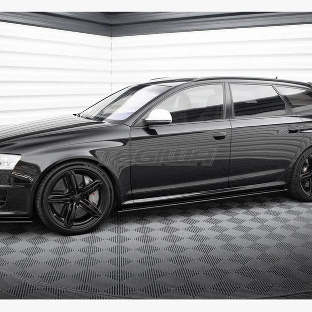 Maxton Design Street PRO Side Skirts Diffusers Audi RS6 Avant C6