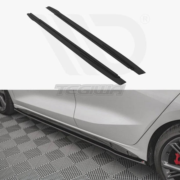 Maxton Design Street PRO Side Skirts Diffusers Audi S3 A3 S-line 8Y 2020-
