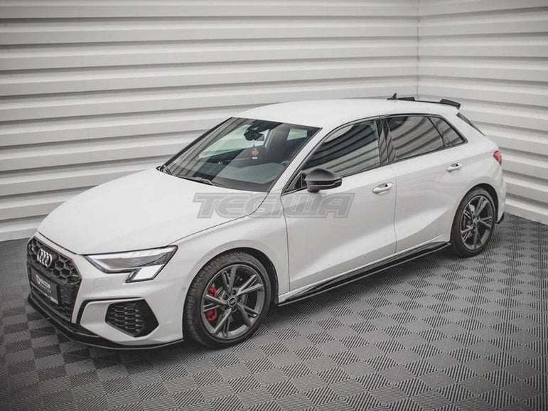 Maxton Design Street PRO Side Skirts Diffusers Audi S3 A3 S-line 8Y 2020-