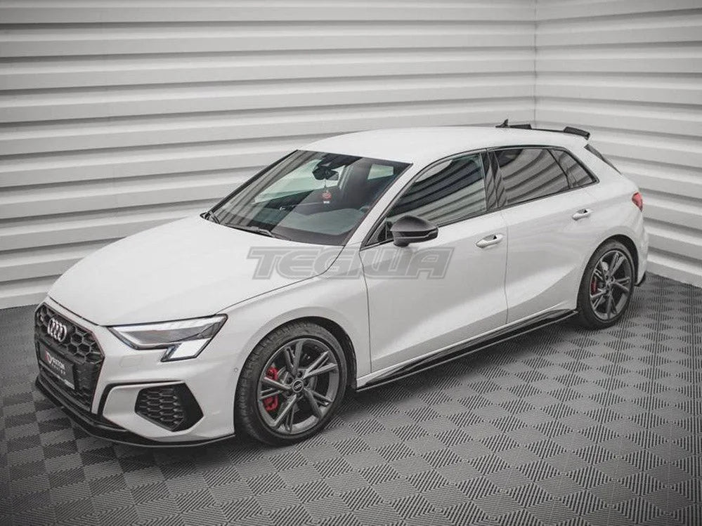 Maxton Design Street PRO Side Skirts Diffusers Audi S3 A3 S-line 8Y 2020-