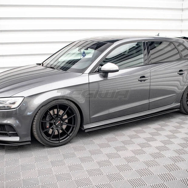 Maxton Design Street PRO Side Skirts Diffusers Audi S3 Sportback 8V Facelift