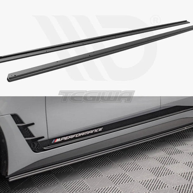 Maxton Design Street PRO Side Skirts Diffusers BMW 4-Series Gran Coupe M-Pack G26