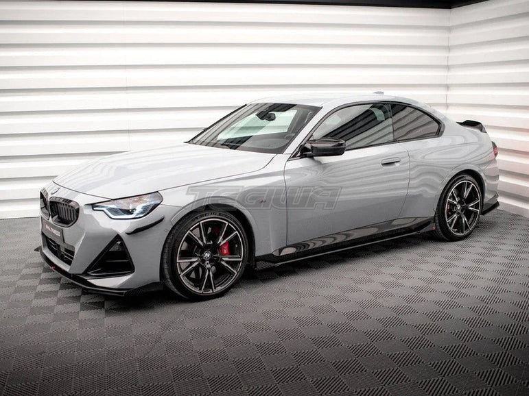 Maxton Design Street PRO Side Skirts Diffusers + Flaps BMW 2-Series Coupe M-Pack M240i G42