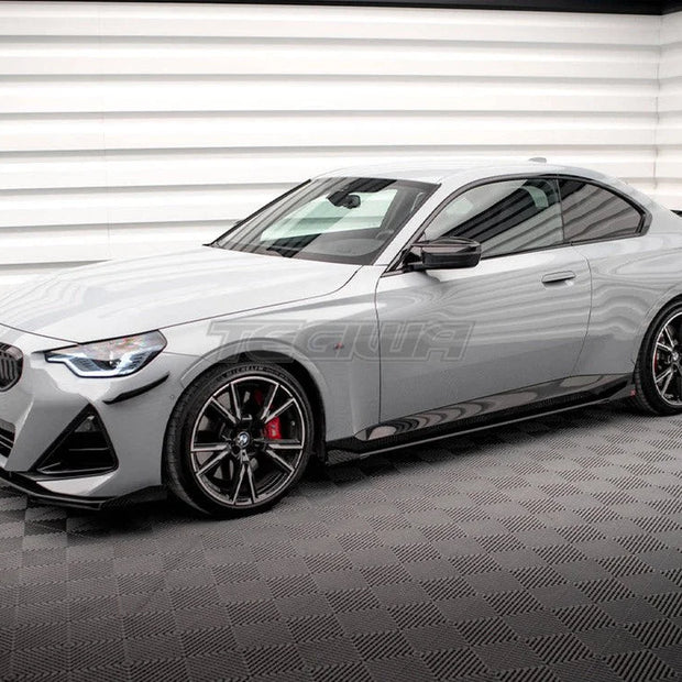 Maxton Design Street PRO Side Skirts Diffusers + Flaps BMW 2-Series Coupe M-Pack M240i G42