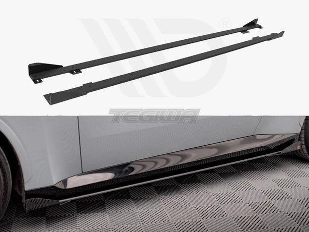 Maxton Design Street PRO Side Skirts Diffusers + Flaps BMW 2-Series Coupe M-Pack M240i G42