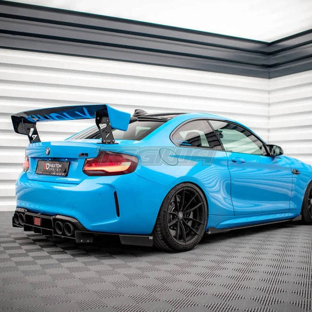 Maxton Design Street PRO Side Skirts Diffusers +flaps BMW M2 F87 16-20