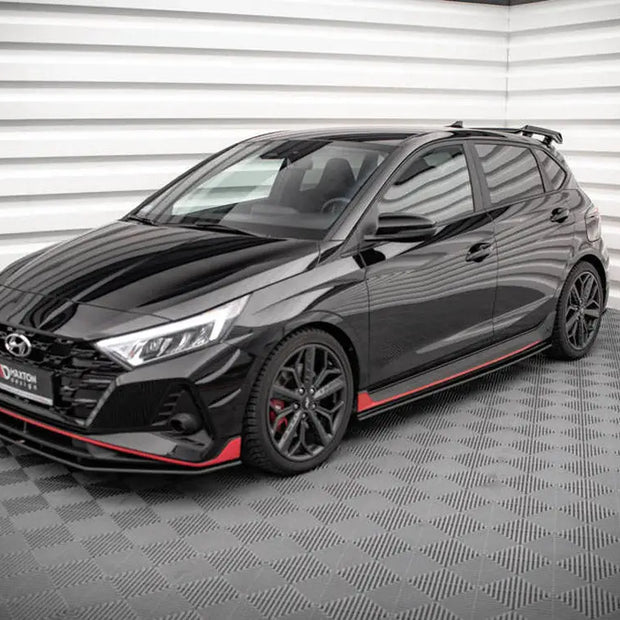 Maxton Design Street PRO Side Skirts Diffusers Hyundai I20 N MK3 2020-