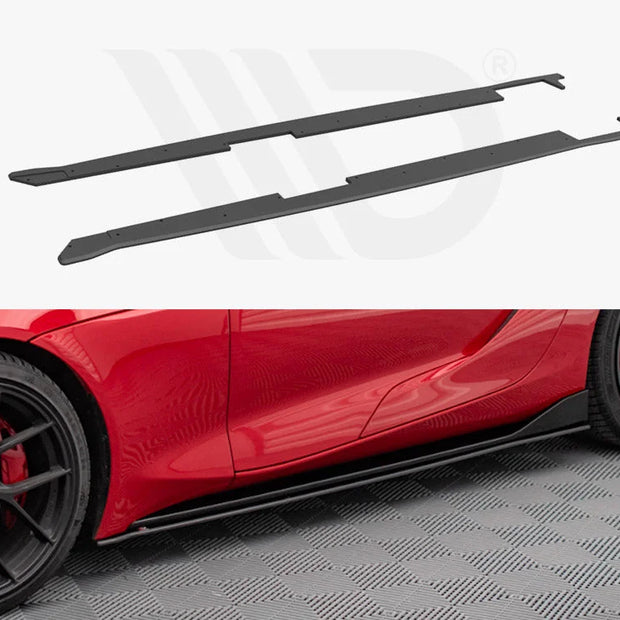 Maxton Design Street PRO Side Skirts Diffusers Toyota Supra MK5 2019-