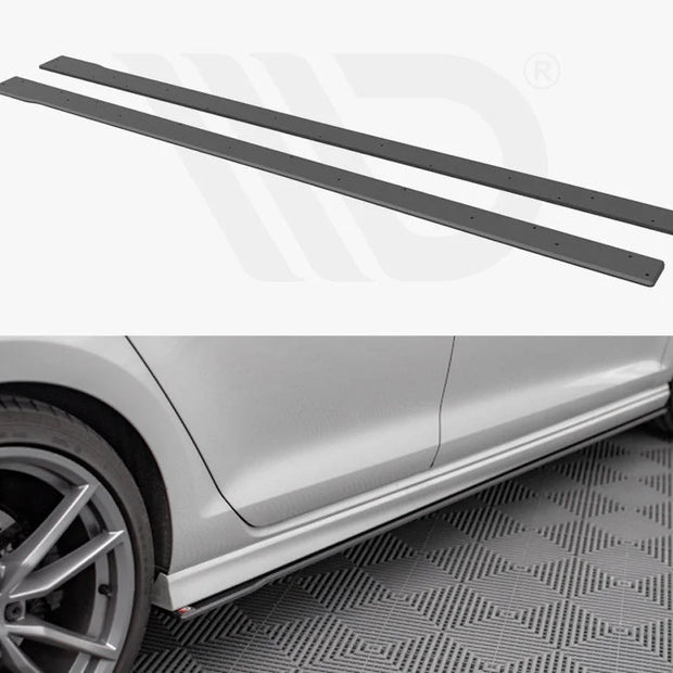 Maxton Design Street PRO Side Skirts Diffusers Volkswagen Golf R MK7 13-16