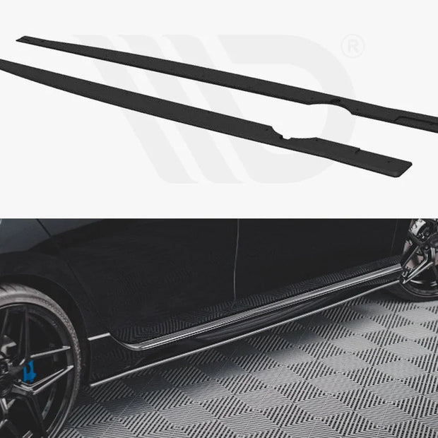Maxton Design Street PRO Side Skirts Diffusers Volkswagen Golf R MK8 20-