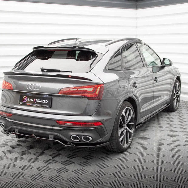 Maxton Design Upper Spoiler CAP Audi SQ5 Sportback Mk2 Facelift