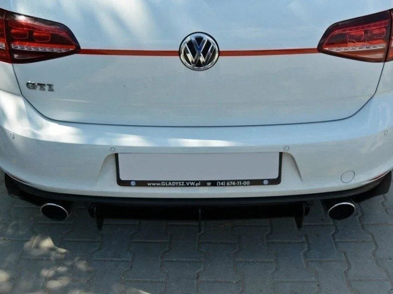 Maxton Design Volkswagen Golf MK7 GTI Rear Diffuser & Rear Side Splitters