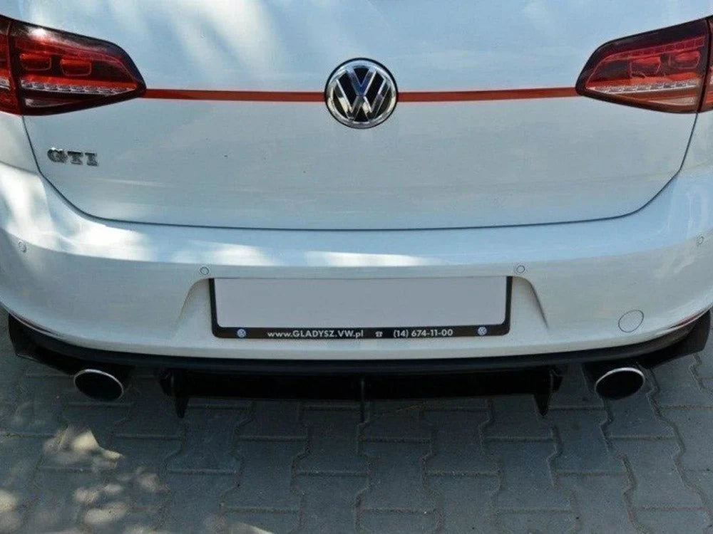 Maxton Design Volkswagen Golf MK7 GTI Rear Diffuser & Rear Side Splitters