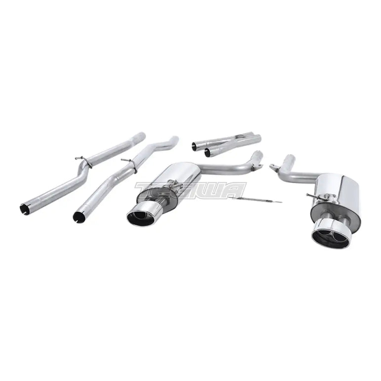 Milltek Audi RS4 B7 4.2 V8 Saloon Avant and Cabriolet 2006-2008 Cat-back Exhaust
