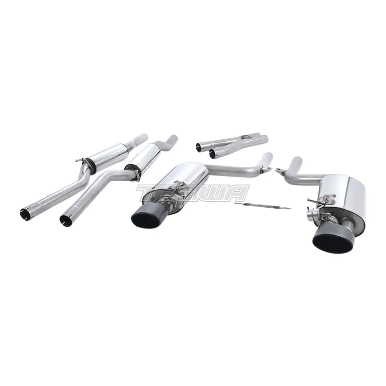 Milltek Audi RS4 B7 4.2 V8 Saloon Avant and Cabriolet 2006-2008 Cat-back Exhaust