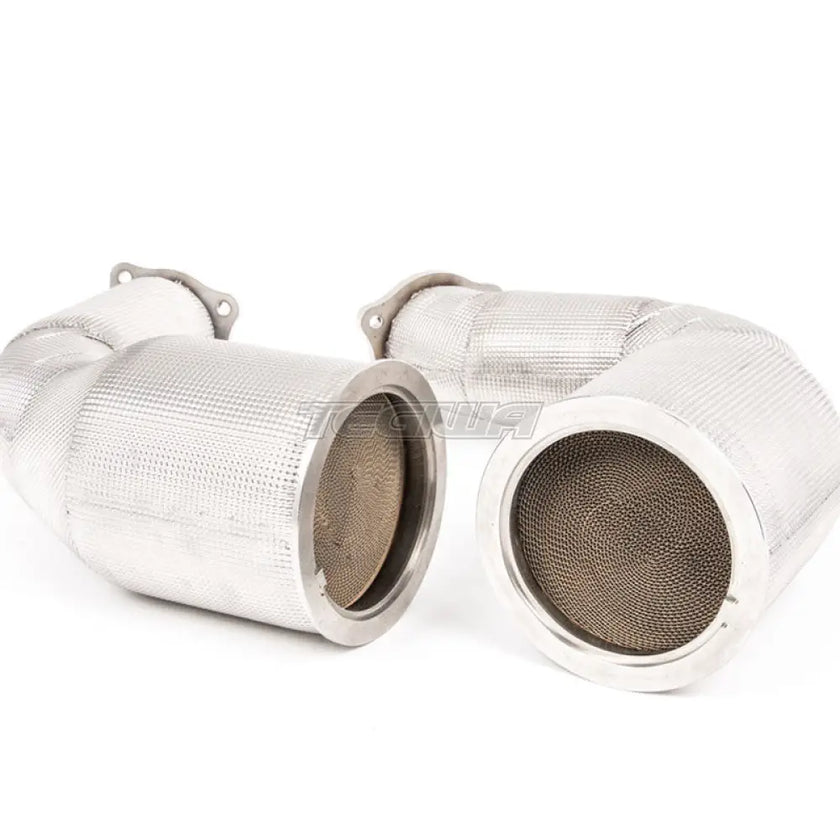 Milltek Audi RS4 B9 2.9 V6 Turbo Avant (Non OPF/GPF Models) 2018-2023 Large-bore Exhaust Downpipes Exhaust