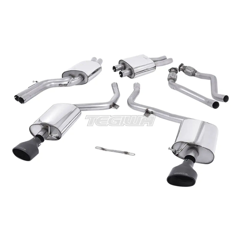 Milltek Audi S4 3.0 Supercharged V6 B8 2009-2012 Cat-back Exhaust