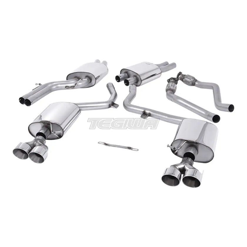 Milltek Audi S4 3.0 Supercharged V6 B8.5 2012-2016 Cat-back Exhaust