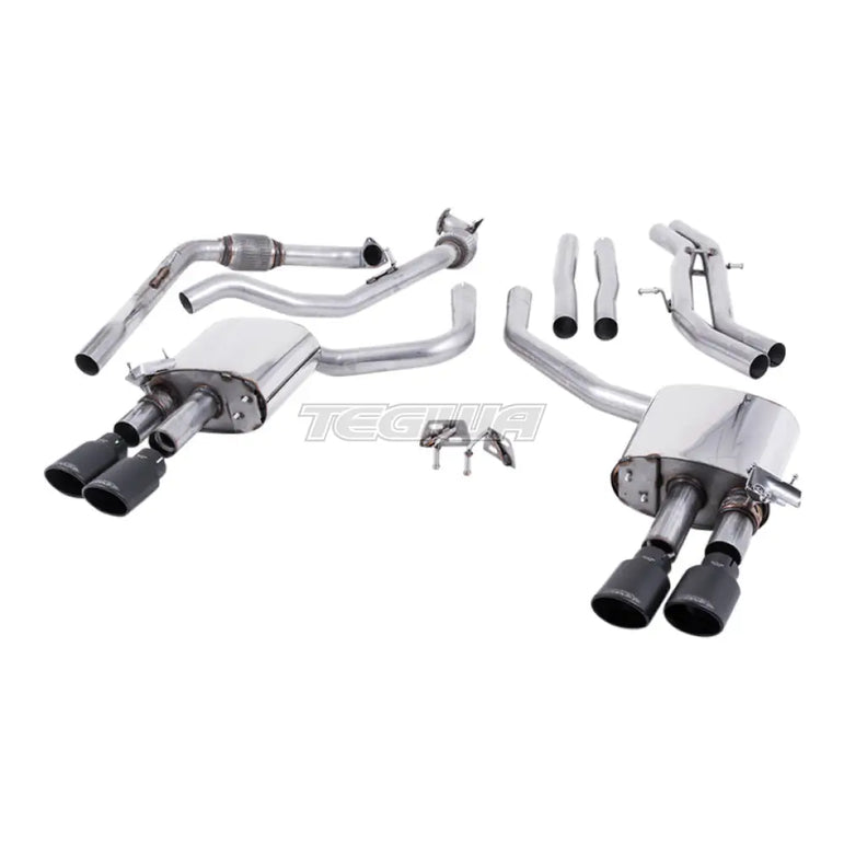 Milltek Audi S4 3.0 Turbo V6 B9 - Saloon/Sedan & Avant (Non Sport Diff Models) 2016-2023 Cat-back Exhaust