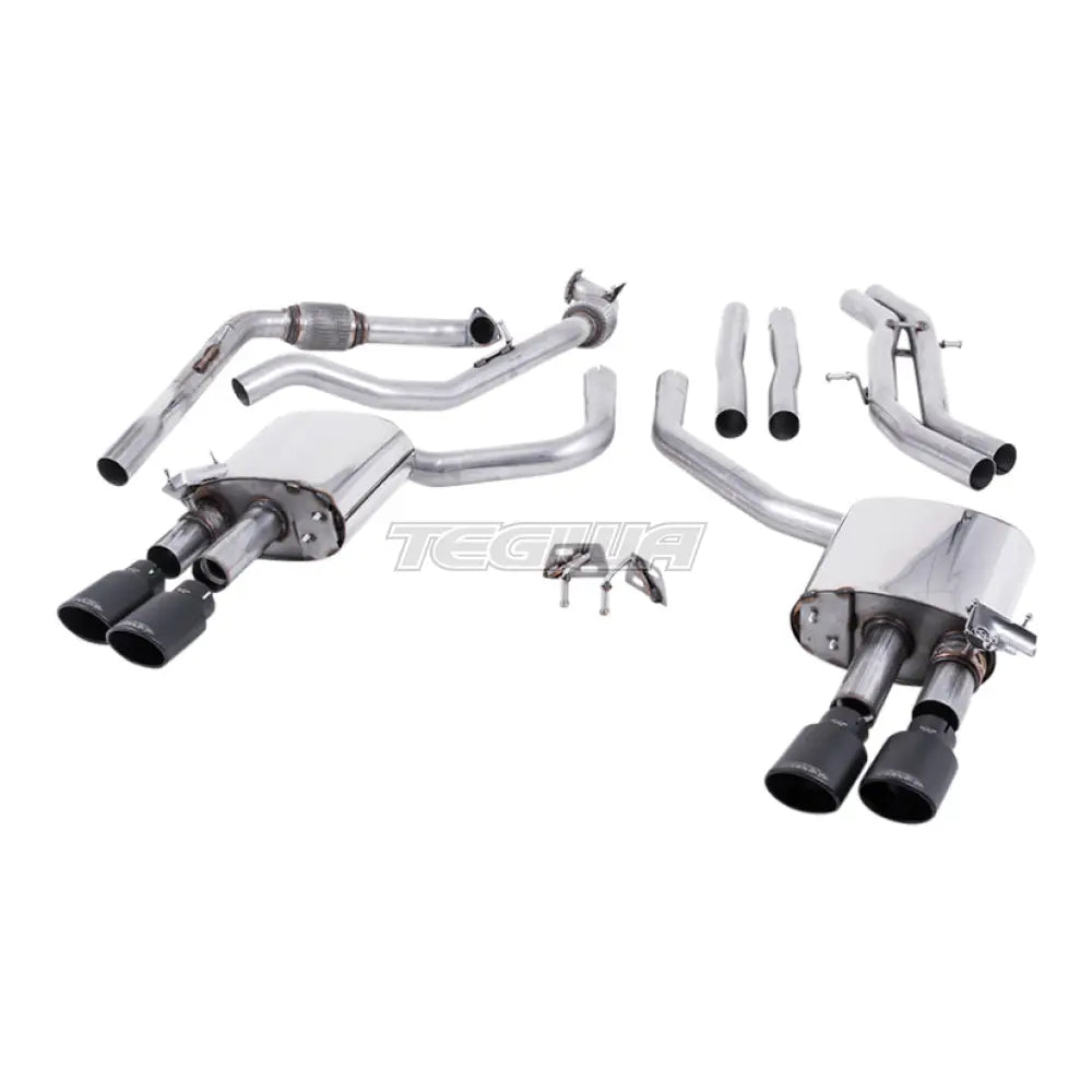 Milltek Audi S4 3.0 Turbo V6 B9 - Saloon/Sedan & Avant (Non Sport Diff Models) 2016-2023 Cat-back Exhaust