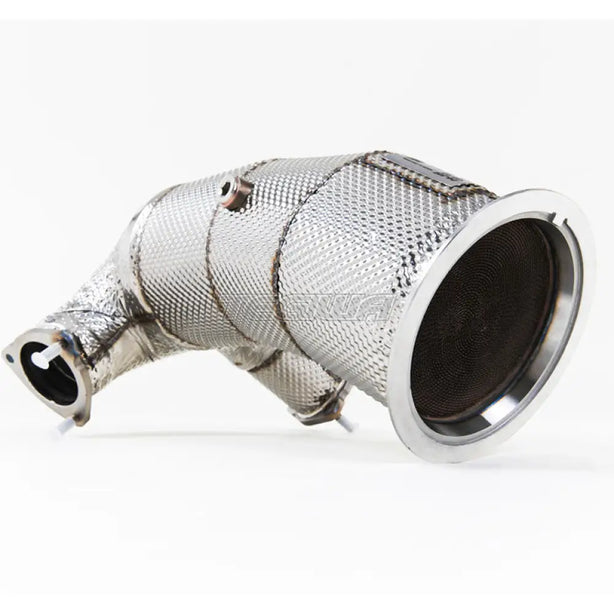 Milltek Audi S4 3.0 Turbo V6 B9 - Saloon/Sedan & Avant (Sport Diff Models Only & Without Brace Bars) 2016-2023 HJS Tuning ECE Exhaust Downpipes Exhaust