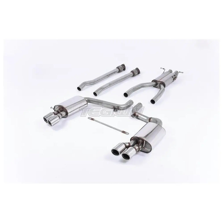 Milltek Audi S6 5.2 V10 C6 FSI quattro 2006-2012 Cat-back Exhaust - Road+