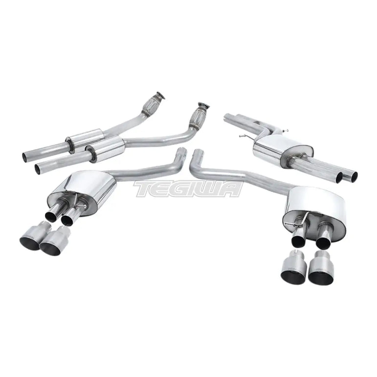 Milltek Audi S7 Sportback 4.0 TFSI quattro S tronic 2012-2018 Cat-back Exhaust