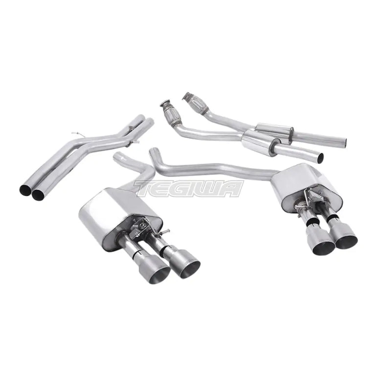 Milltek Audi S7 Sportback 4.0 TFSI quattro S tronic 2012-2018 Cat-back Exhaust