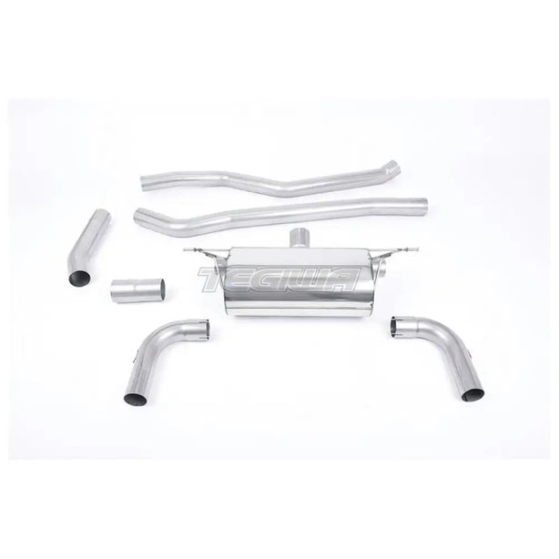 Milltek BMW 3 Series F30 320i L M Sport Saloon (Long wheelbase) (LCI models None xDrive Non-OPF & B48 Engine) 2015-2019 Cat-back Exhaust