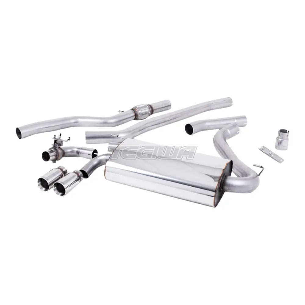 Milltek BMW 4 Series F32 428i Coupe (Manual Gearbox without Tow Bar None xDrive & N20 Engine Only) 2014-2018 Cat-back Exhaust